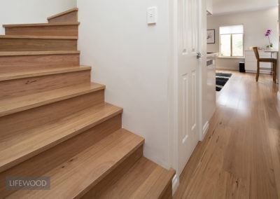 Blackbutt Flooring Staircase