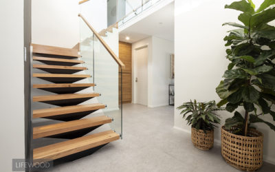 Blackbutt Staircase Project Woodlands