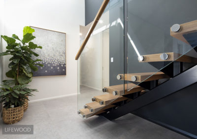 WA Blackbutt Timber Flooring Staircase