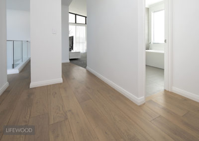 Driftwood French Oak Hardwood Flooring Upstairs