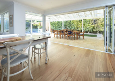 Blackbutt Timber Floor Dining Room