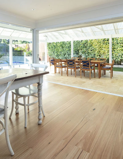 Blackbutt Timber Floor Dining Room