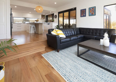 Blackbutt Flooring Loungeroom