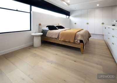 French Oak Floor Bedroom