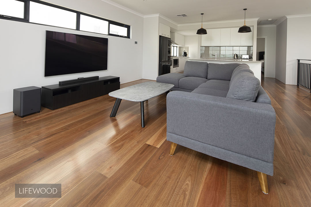 Create a feeling of warmth and luxury with Spotted Gum - Lifewood