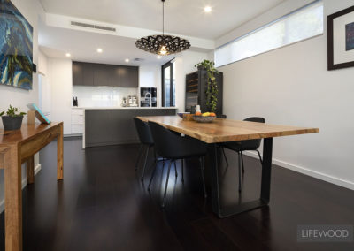 Black Jarrah Timber Flooring Dining