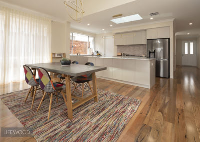 Marri timber flooring Dining & Kitchen