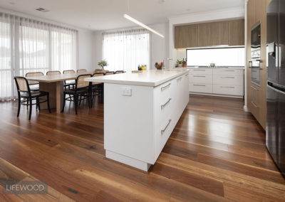 Spotted Gum Timber Flooring Kitchen