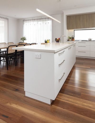 Spotted Gum Timber Flooring Kitchen