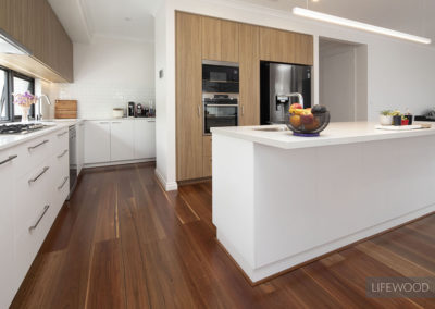 Spotted Gum Flooring Kitchen