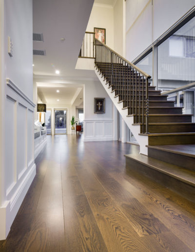 French Oak staircase design