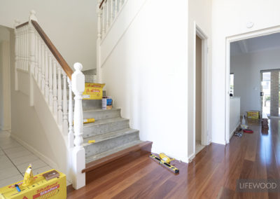 Grey Ironbark Flooring Renovation Working