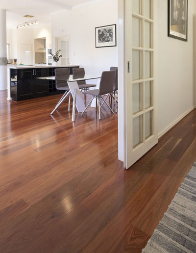 Grey Ironbark Flooring Dining Room