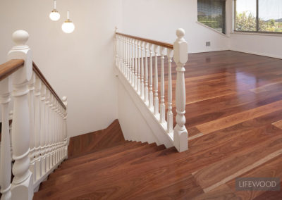 Grey Ironbark Flooring Stairs