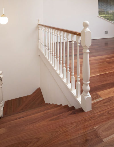 Grey Ironbark Flooring Stairs