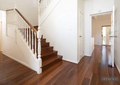 Grey Ironbark Flooring Staircase