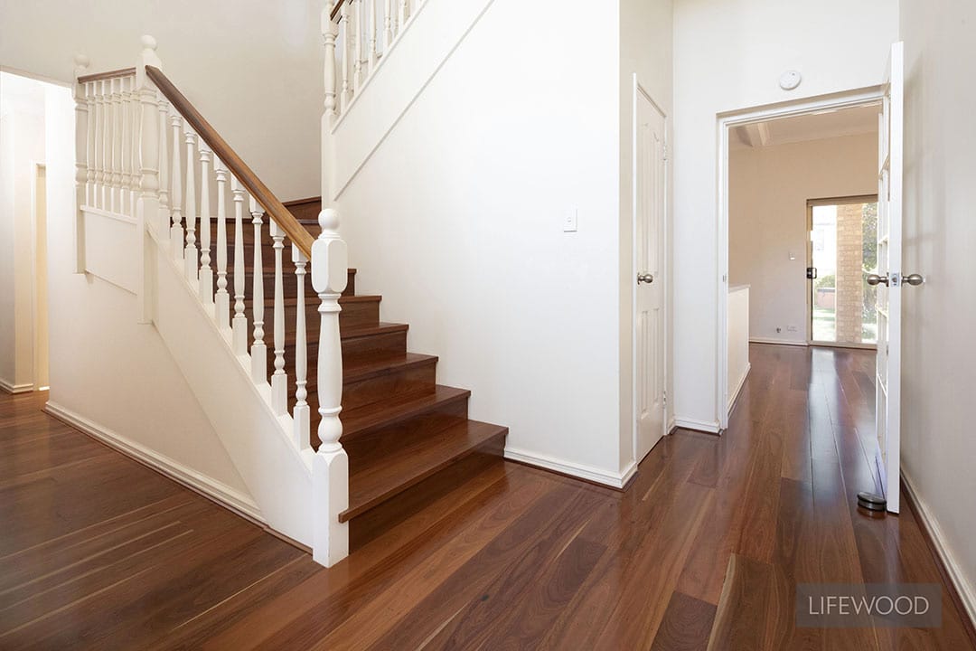 Grey Ironbark Flooring Staircase