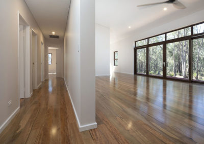 Marri timber floor Living & Passage
