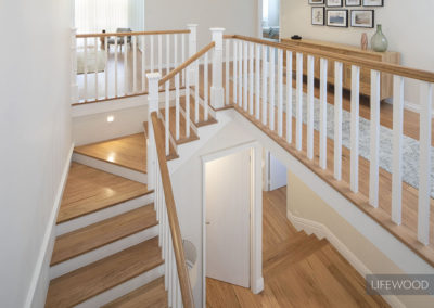 Blackbutt Timber Flooring Staircase