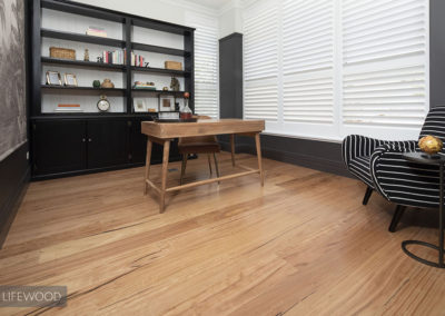 Blackbutt Timber Flooring Study Room