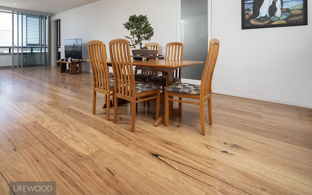 Rustic Blackbutt Flooring Project Perth