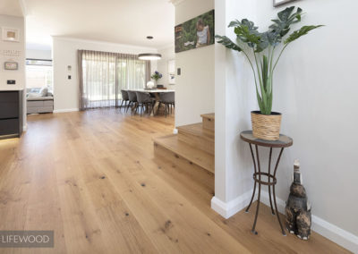 Natural French Oak Flooring Dining & Living