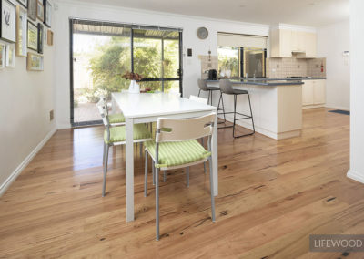 Rustic Blackbutt Flooring Dining