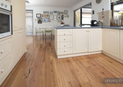 Rustic Blackbutt Flooring Kitchen