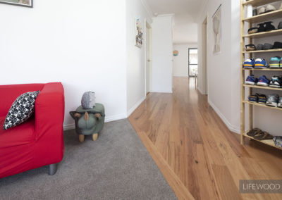 Rustic Blackbutt Flooring Passage