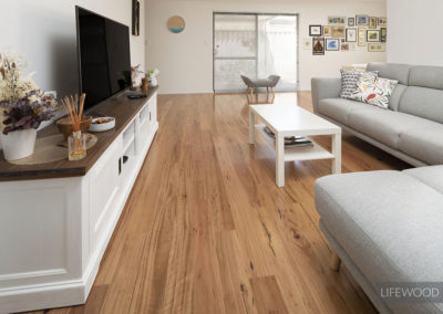 Rustic Blackbutt Flooring Living Room 2