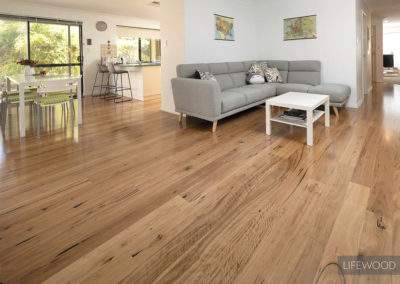 Rustic Blackbutt Flooring Living Room 1