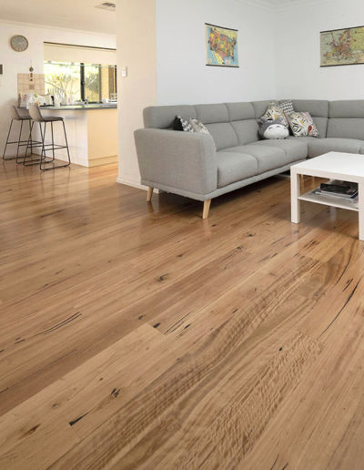 Rustic Blackbutt Flooring Living Room 1