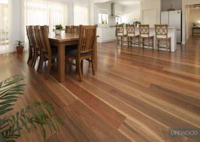 Spotted Gum Timber Flooring Dining