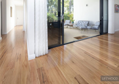 Blackbutt Flooring Passage & Living