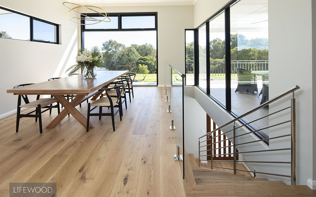 Natural French Oak Timber Flooring New Home – Floor of the Week