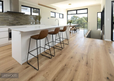 Natural French Oak Flooring Kitchen