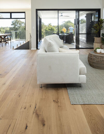 Natural French Oak loungeroom