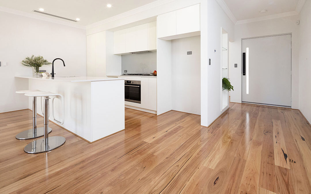 NSW Blackbutt Flooring Project Rockingham