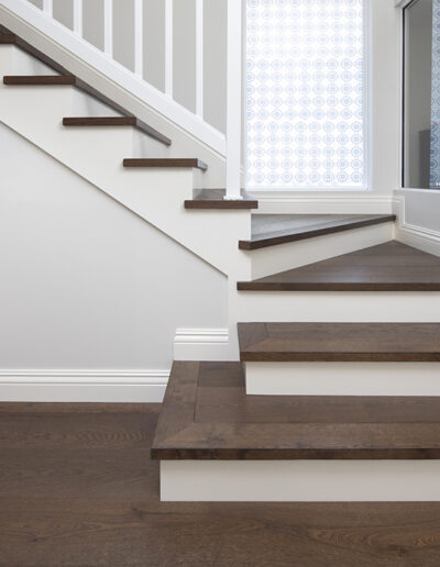 Shou Sugi Ban French Oak staircase