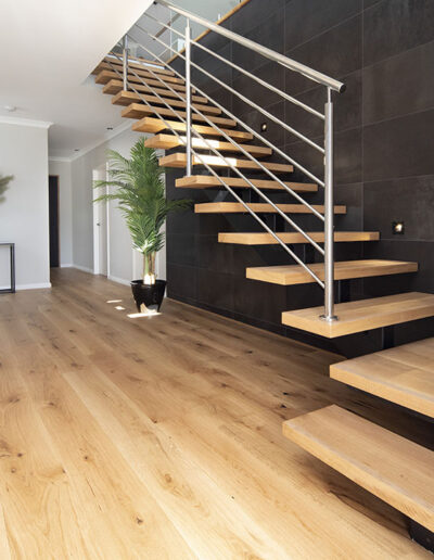 Natural French Oak staircase