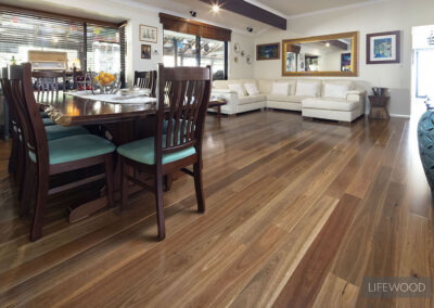 Spotted Gum Living Room