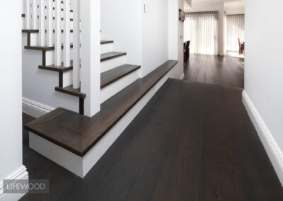 Charcoal French Oak Staircase 2