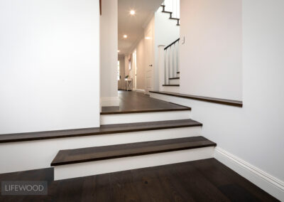 French Oak Flooring Charcoal Stairs 2