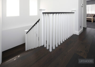 French Oak Staircase Charcoal