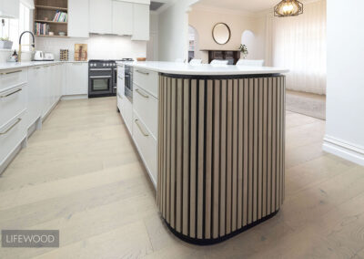 French Oak Flooring Kitchen