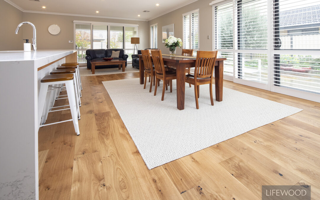 Beautiful home transformation with French Oak Natural