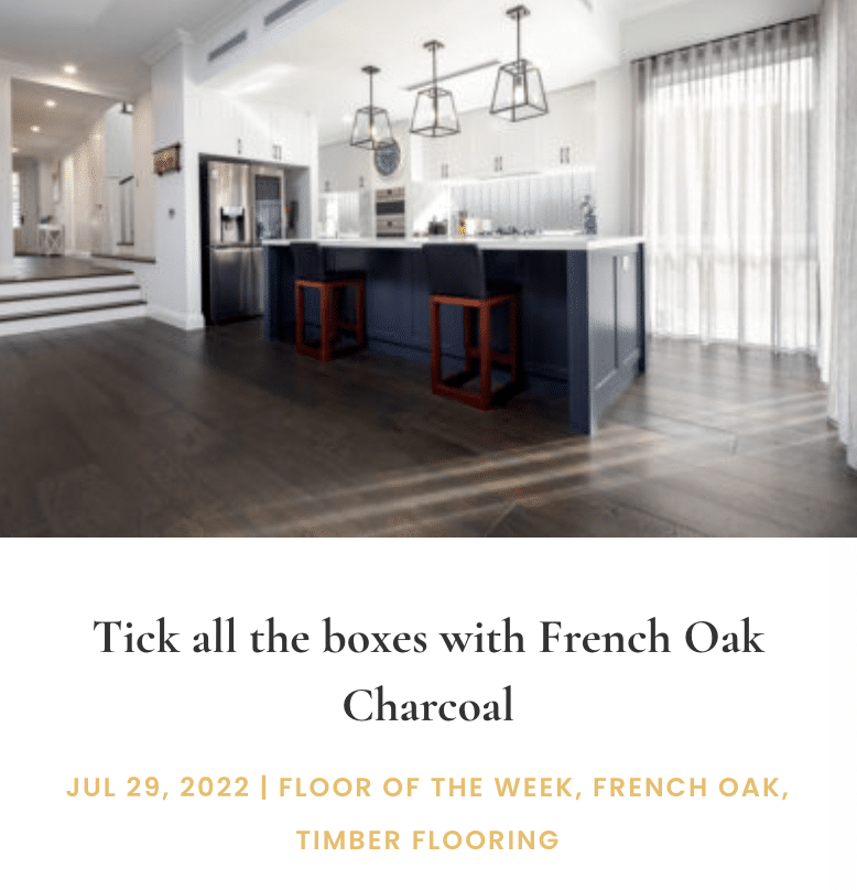 French Oak Charcoal