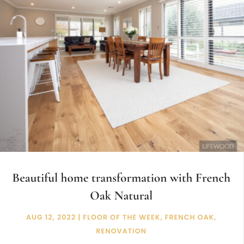 French Oak Timber floor