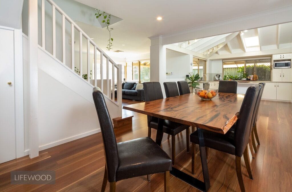 Spotted Gum Flooring Project Perth