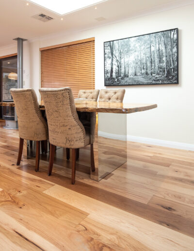 Hickory dining room